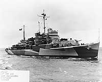 Photo # 19-N-86696:  USS Floyds Bay in 1945.