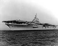Photo # USN 1046225:  USS Valley Forge. Photographed circa 1947-49
