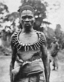 Chief of the Libenga village
