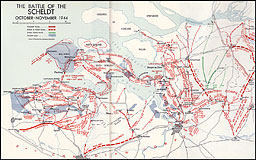 Map 8.--The Battle of the Scheldt, October-November 1944
