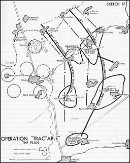 Sketch 17.--Operation Tractable--The Plan