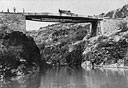 Thrown across the Awash River at high speed by the South African Engineers, this box girder road bridge enabled 22nd East African Brigade to push on towards Addis Ababa within twenty-four hours of the river line being forced.