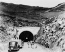 The Mussoloni Tunnel north of Debra Berhan, which 1st Field Company, S.A.E.C. was surprised to find not even mined.