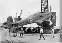 Takoradi: landing a Hurricane fighter