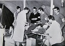 An operation in a hospital tent