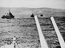 Warships off the Syrian coast