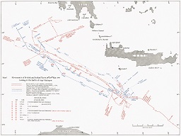 Fleet movements leading to the Battle of Cape Matapan