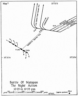 Battle of Cape Matapan: the night action