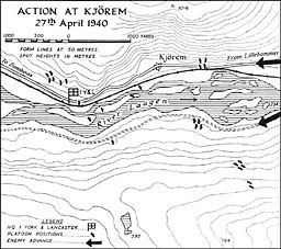Action at Kjörem 27th April 1940