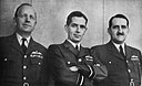 Air Vice-Marshal G.C. Pirie, Air Vice-Marshal G.G. Dawson, Air Commodore W.E. G. Mann