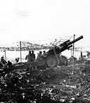 155-MM. HOWITZER M1 ON CARRIAGE M1, on Tinian