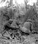 60-MM. MORTAR used to fire on enemy pillboxes