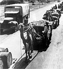 TRANSPORTING U.S. SUPPLIES IN INDIA, 1942