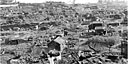 A SHANTYTOWN which sprang up in a section of Yokohama after B-29's destroyed the original buildings