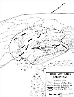 Map 15: Final 81st InfDiv Operations