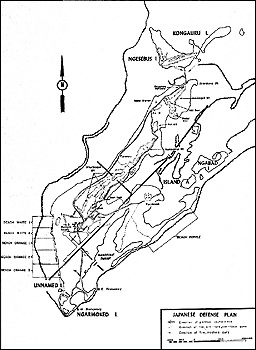 Map 3: Japanese Defense Plan