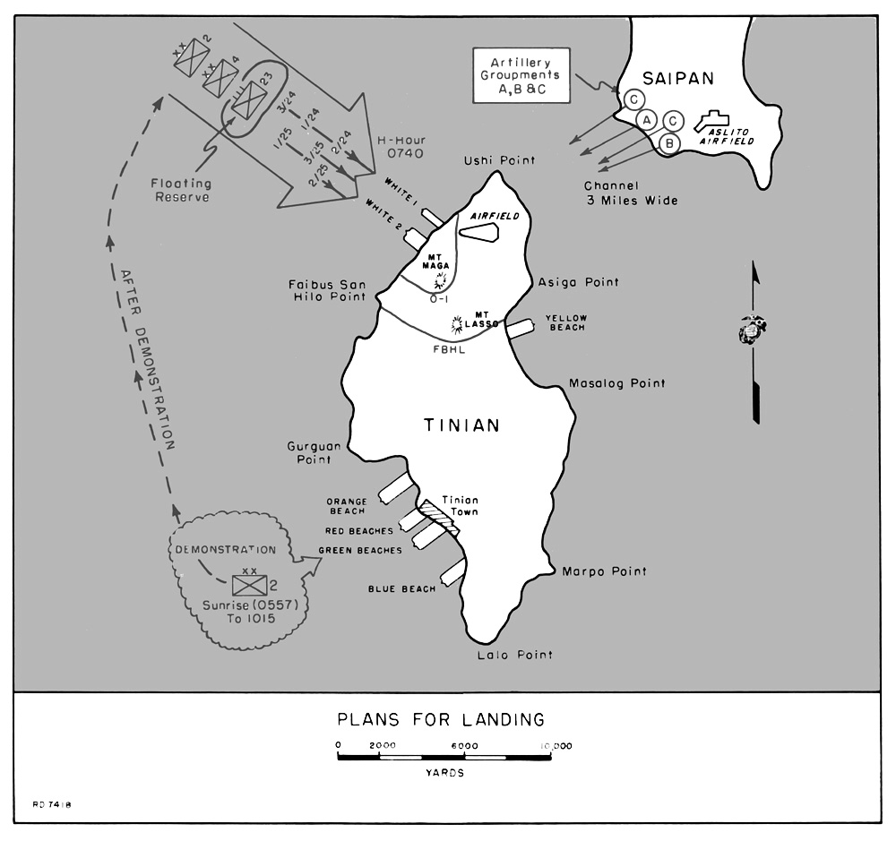 A CLOSE ENCOUNTER: The Marine Landing on Tinian