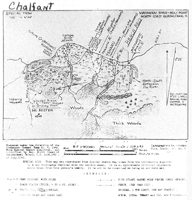 Guadalcanal Campaign Battle Map