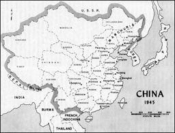 Map 32: China, 1945