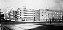 Receiving Barracks and Dental Clinic (right) at the New York Navy Yard