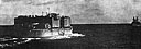 A Section of an Advance Base Sectional Dock in Tow