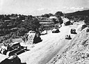 Road-Surfacing Operations by the 71st Seabees on Okinawa