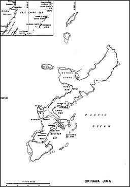 Map: Okinawa Jima