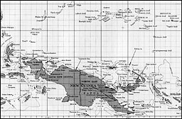 Map: The Southwest Pacific Area