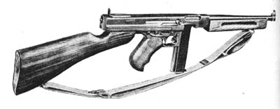 Thompson sub-machine gun 