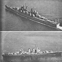 Figure 3-3. A heavy cruiser (CA); a light cruiser (CL).