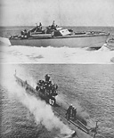 Figure 3-5. Motor torpedo boat (PT); Submarine (SS).