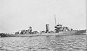 Figure 4-15. A destroyer, showing torpedo tubes.