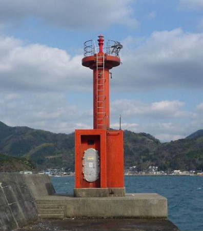 Uwajime West Breakwater Light