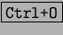 \fbox{\tt Ctrl+O}