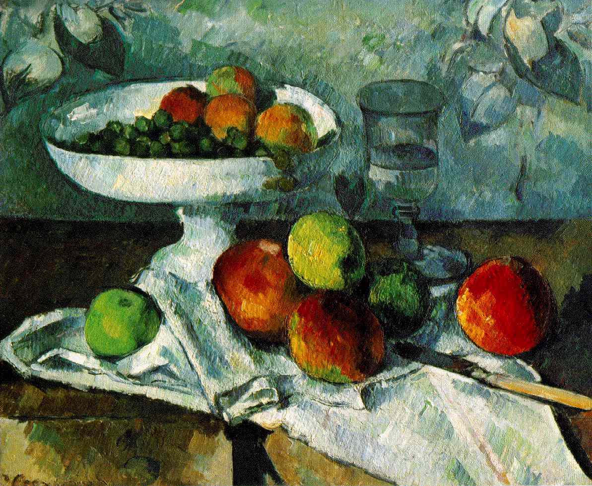WebMuseum Cézanne, Paul Still Life with Compotier