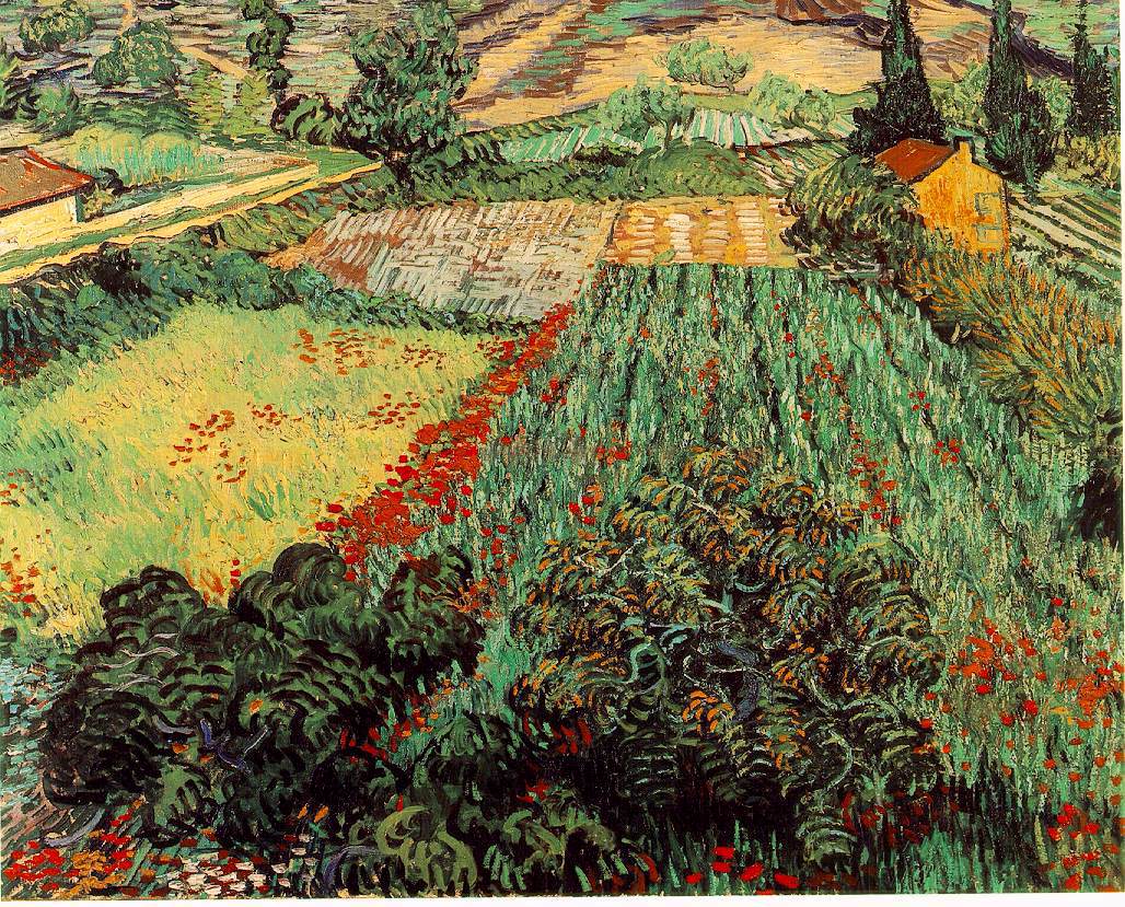 WebMuseum: Gogh, Vincent van: Fields and Cypresses
