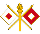 Signal Corps Crossed Flags Insignia